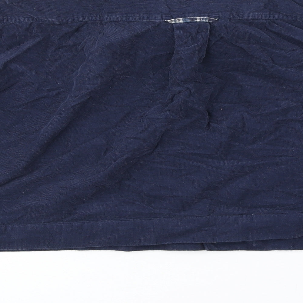 Club Room Womens Blue Jacket Size L Zip