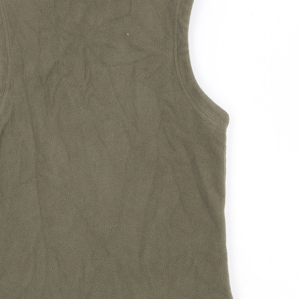 NL Active Mens Green Gilet Waistcoat Size S Zip