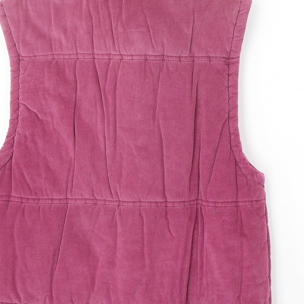 Mod-o-Doc Womens Pink Gilet Jacket Size S Zip