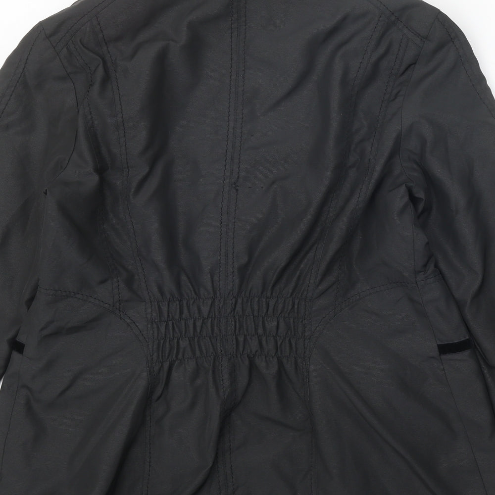 Klass Womens Black Jacket Size M Zip