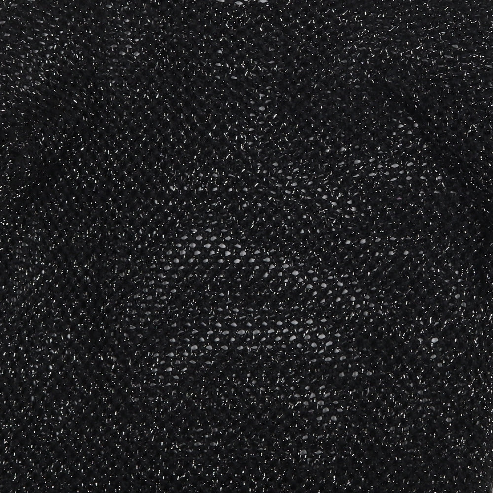 Wallis Womens Black Scoop Neck Acrylic Pullover Jumper Size S
