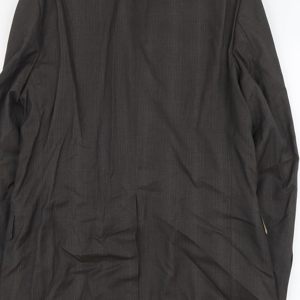 NEXT Mens Brown Wool Jacket Suit Jacket Size M Regular