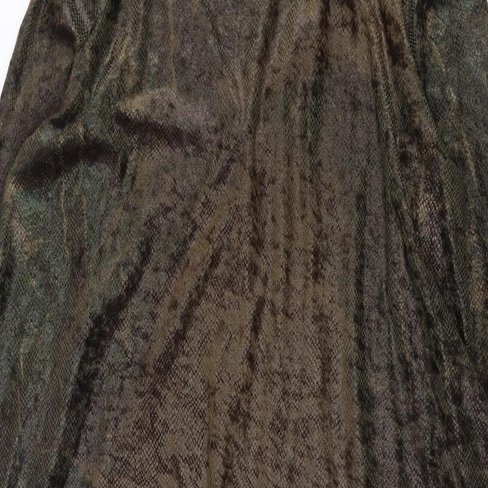 Kristen Krog Womens Green Jacket Size 14 Button
