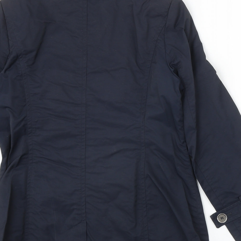 Precis Womens Blue Jacket Size 10 Zip