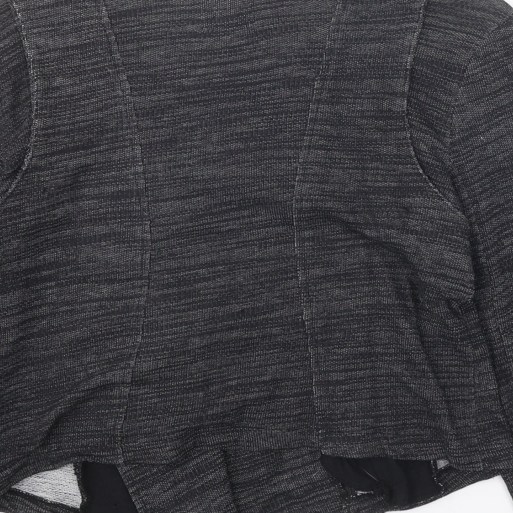 Silence + Noise Womens Black Jacket Size M Zip