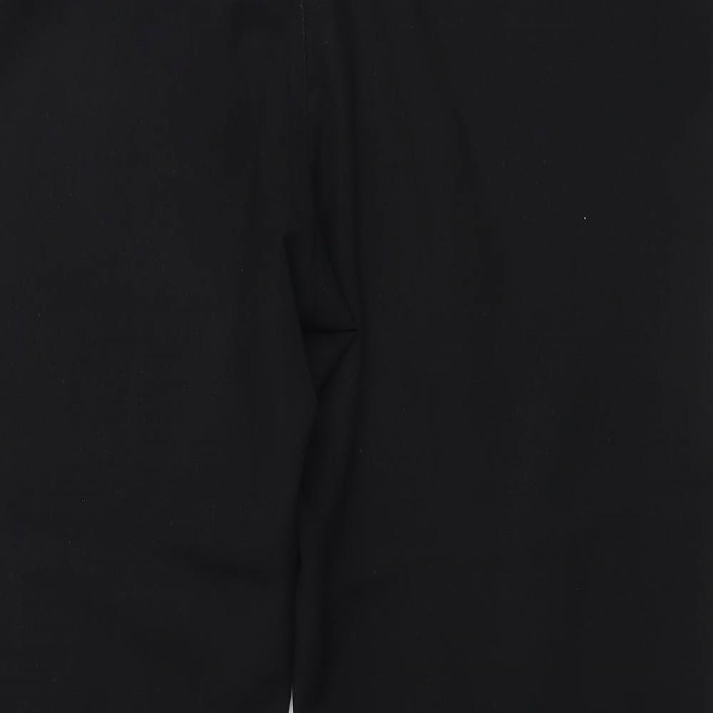 Arista Womens Black Polyester Trousers Size 16 Regular
