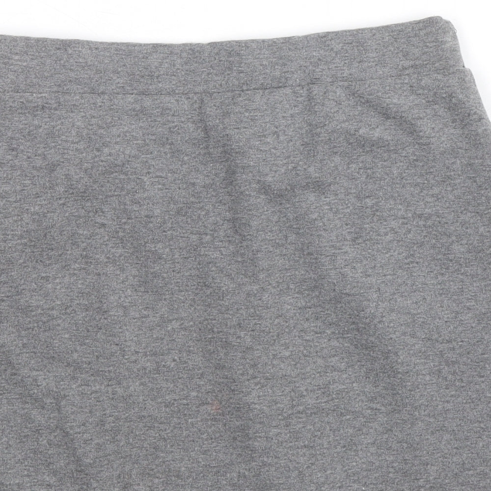 Very Girls Grey Polyester Tulip Skirt Size 8-9 Years Regular Pull On