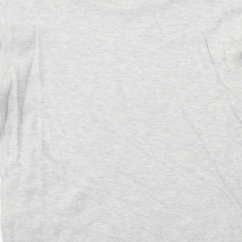 Next Boys Grey Cotton Pullover Sweatshirt Size 10 Years Pullover