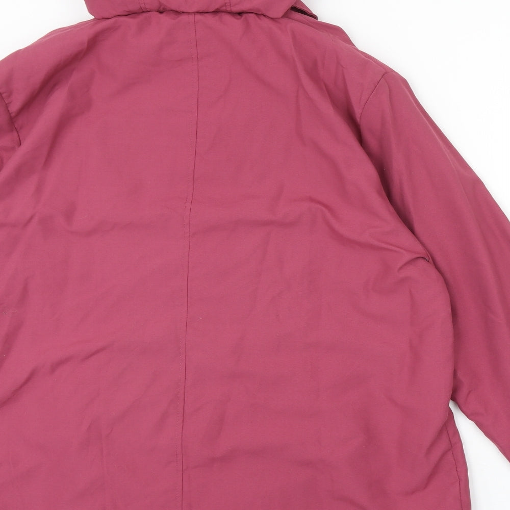Gabriella Vicenga Womens Pink Jacket Size 16 Zip