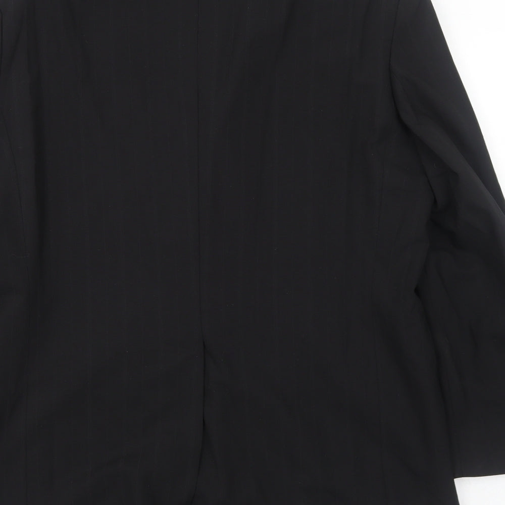 NEXT Mens Black Polyester Jacket Blazer Size 40 Regular