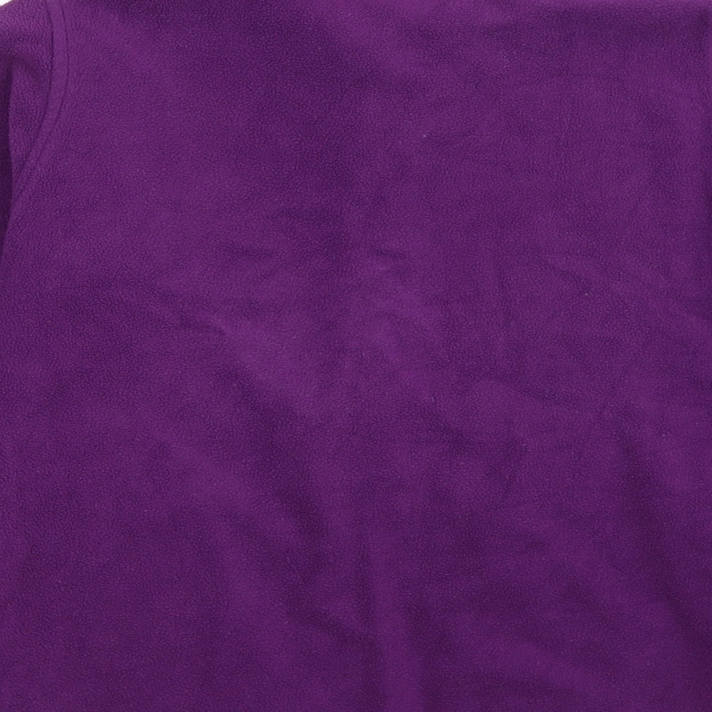 EWM Womens Purple Jacket Size 10 Zip - Size 10-12