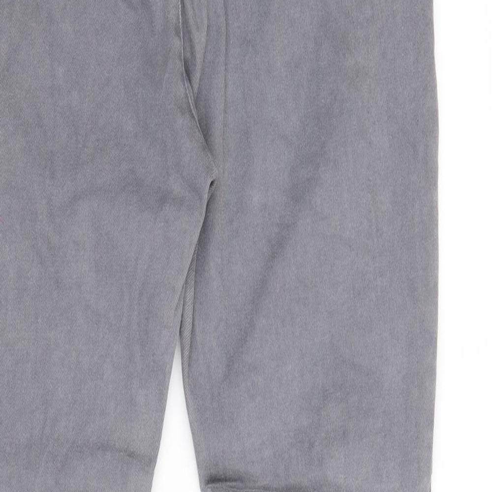 sheilay Womens Grey Cotton Jegging Jeans Size L Regular