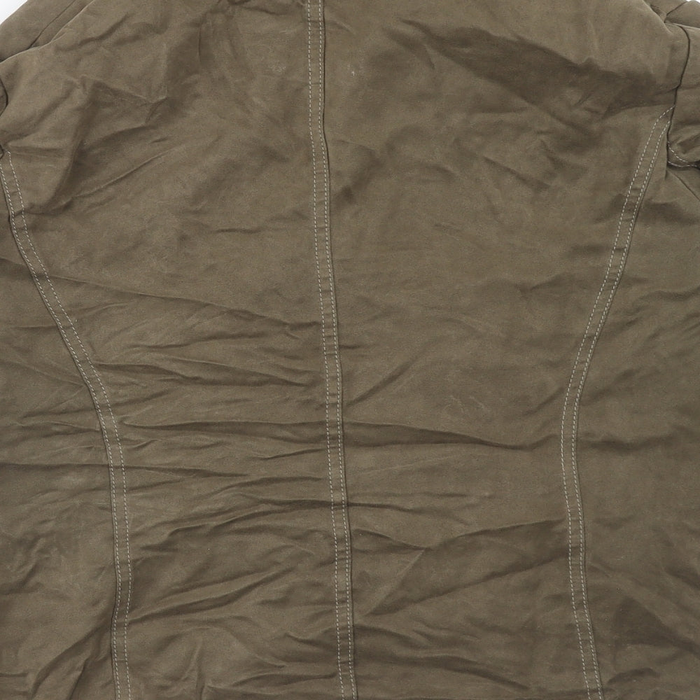 Gerry Weber Womens Brown Jacket Blazer Size 18 Button
