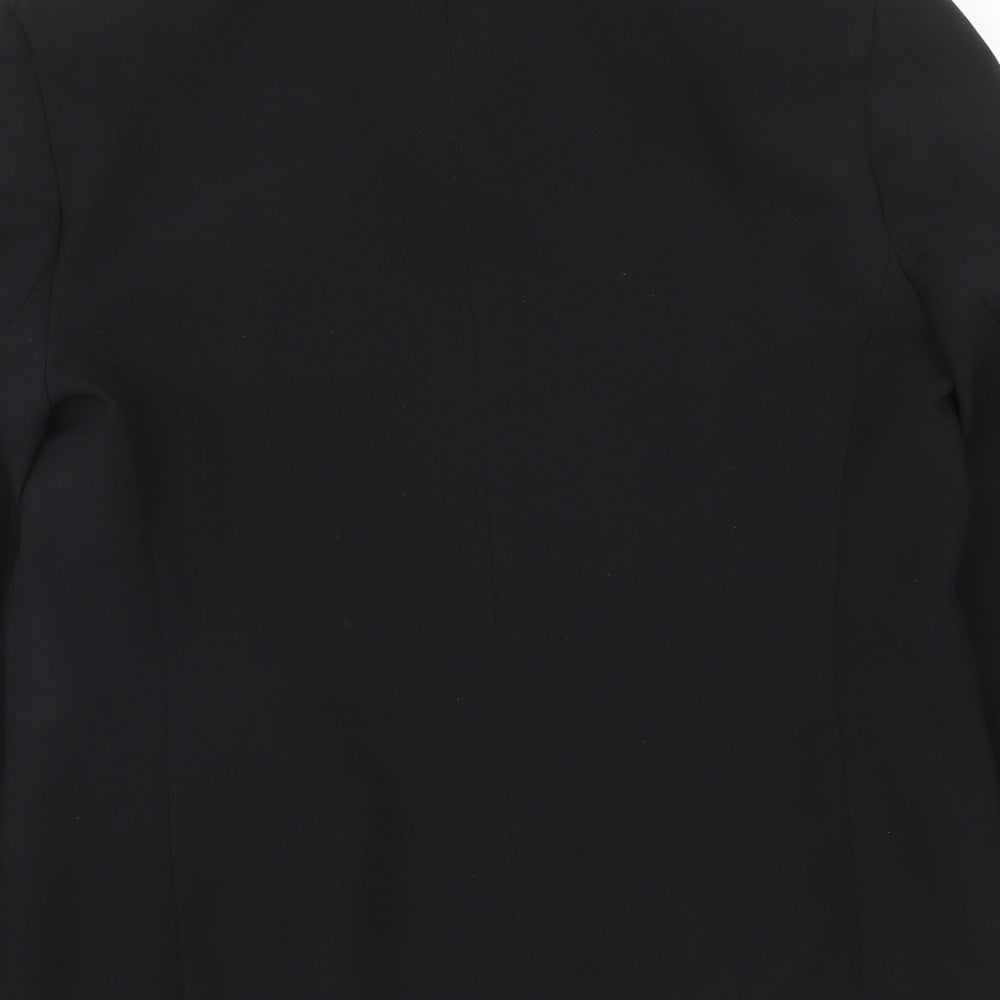 Bonmarché Womens Black Jacket Size 12 Zip