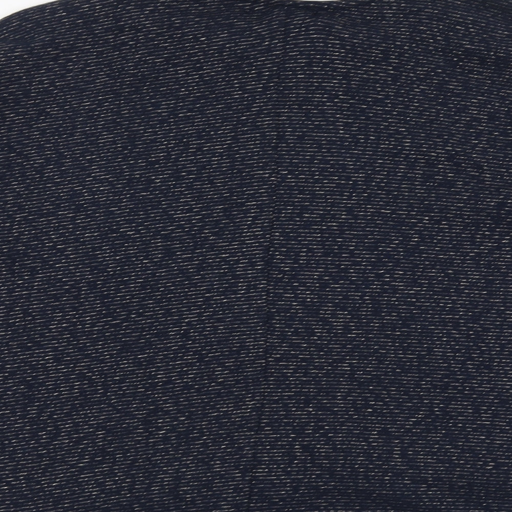 Pumpkin Patch Womens Blue Round Neck Polyester Pullover Jumper Size 10