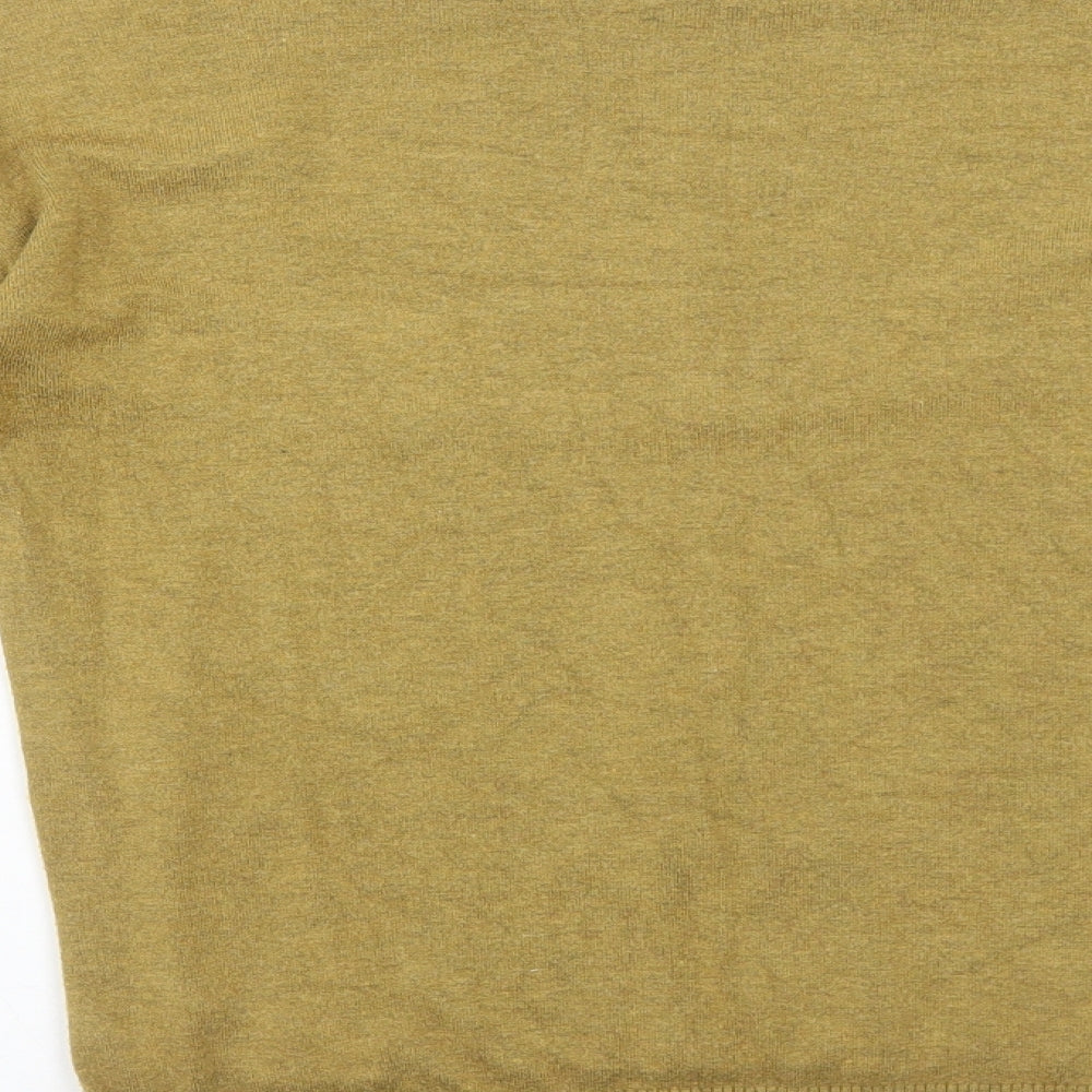 Atmosphere Womens Green Boat Neck Viscose Pullover Jumper Size 8