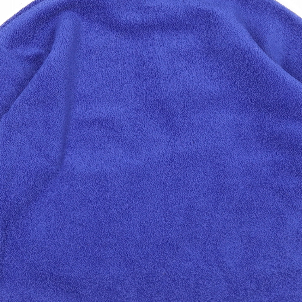 Used.Co Sport Womens Blue Polyester Pullover Sweatshirt Size S - Quarter-Zip