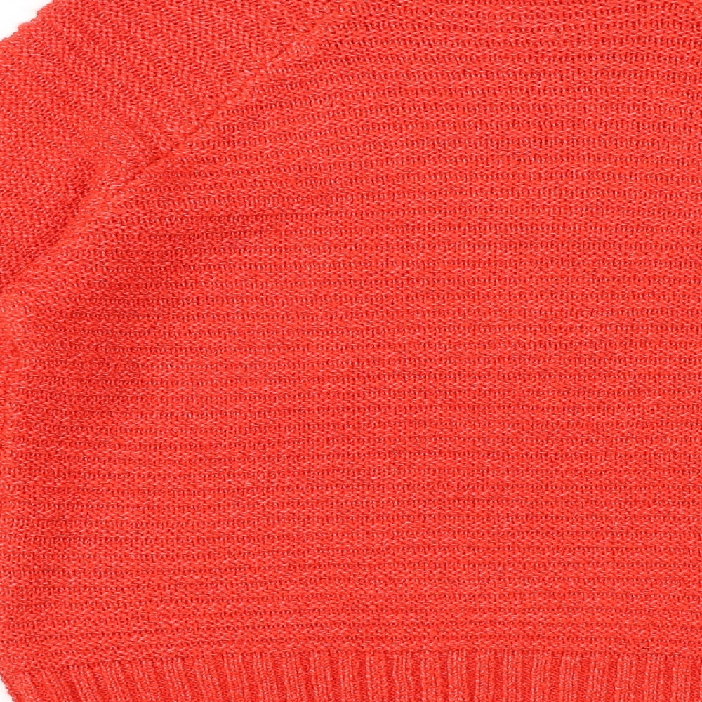 Falmer heritage Womens Red Round Neck Acrylic Pullover Jumper Size M