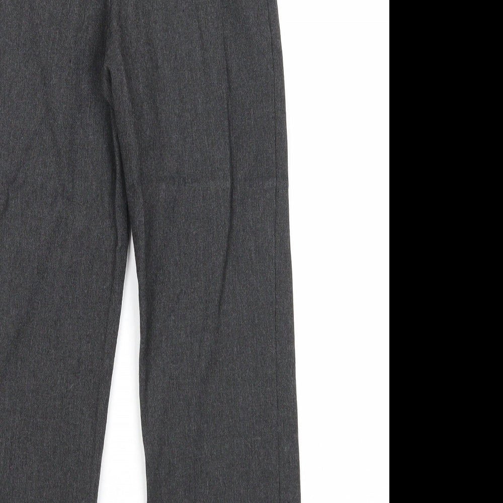 George Boys Grey Polyester Chino Trousers Size 5-6 Years Regular Pullover