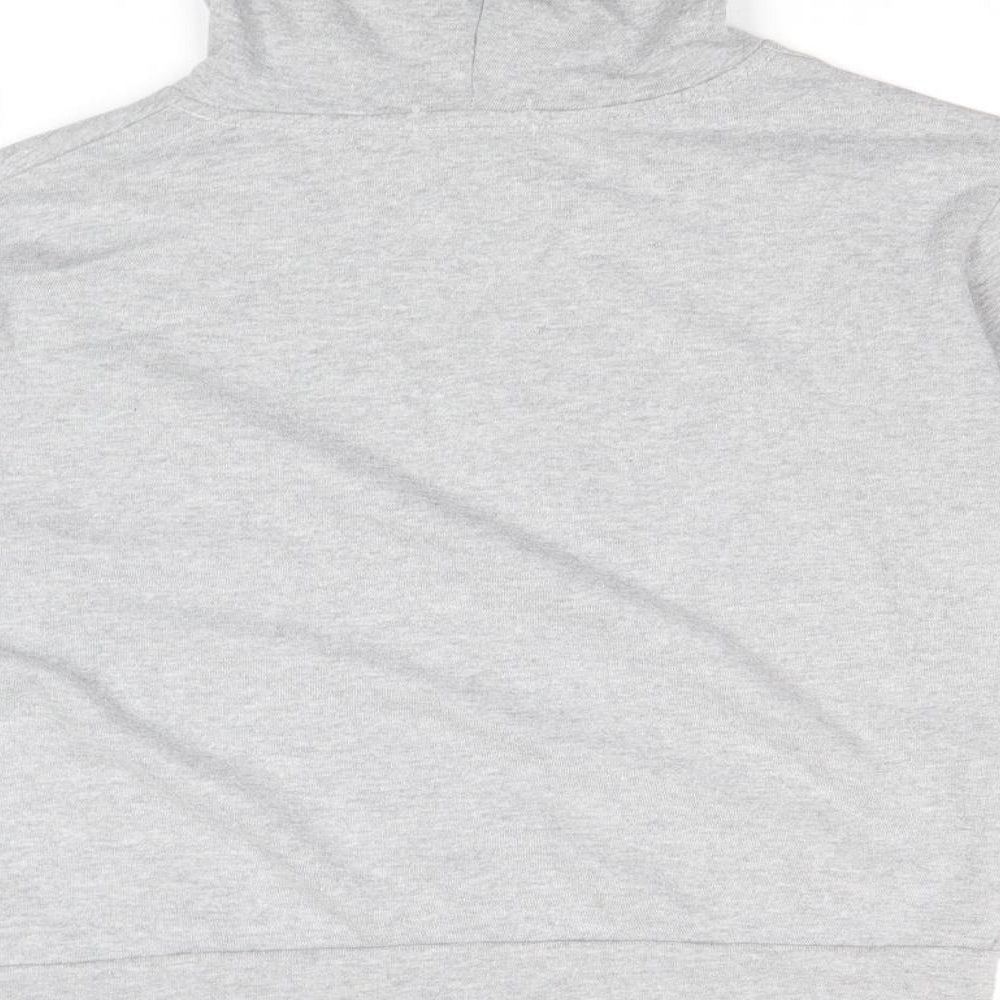 Malaika Womens Grey Cotton Pullover Hoodie Size XL Pullover