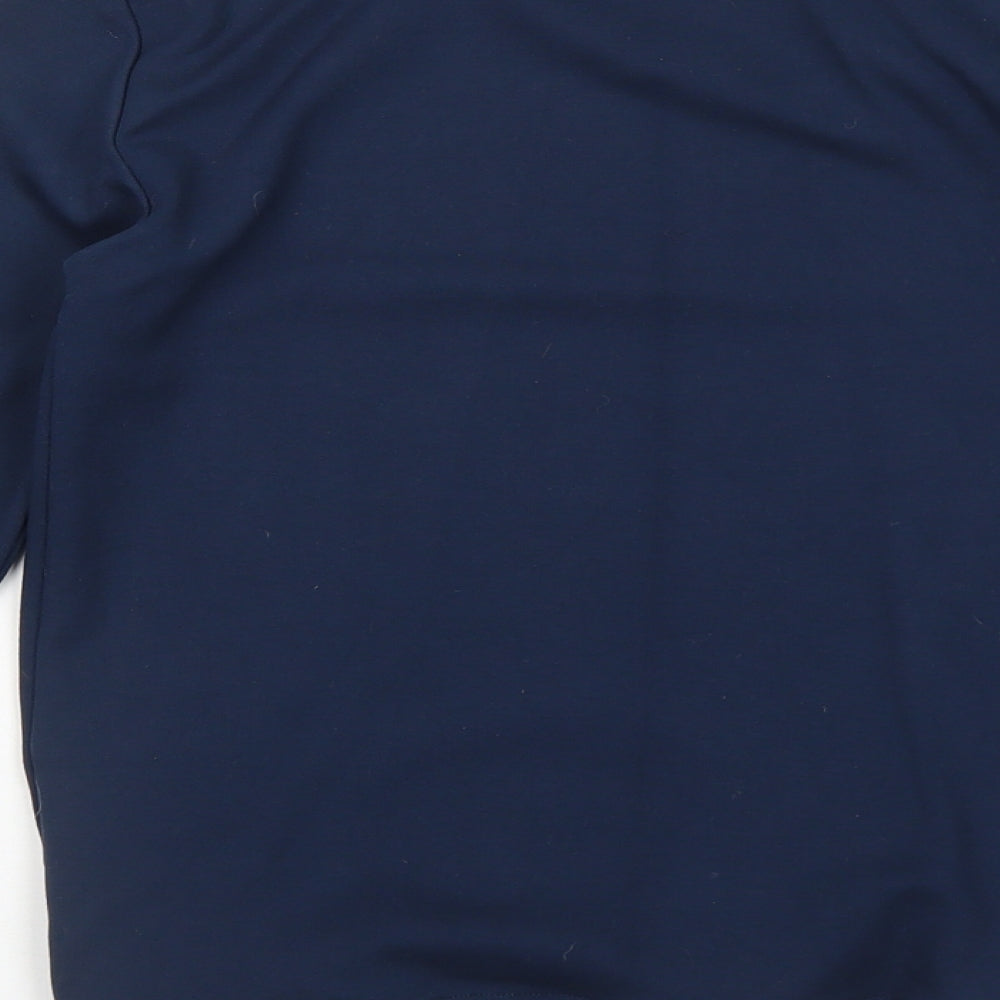 The New Boys Blue Viscose Pullover Sweatshirt Size 11-12 Years Pullover