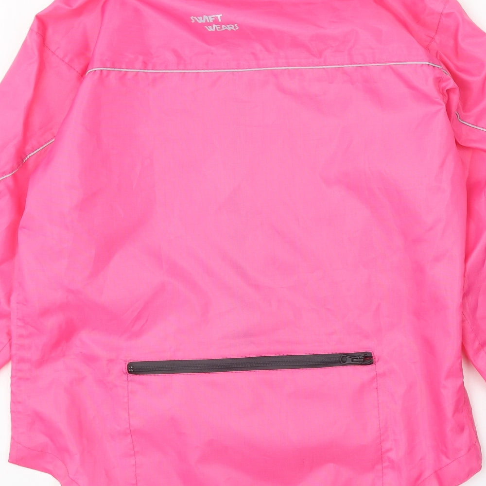 Preworn Womens Pink Jacket Size M Zip
