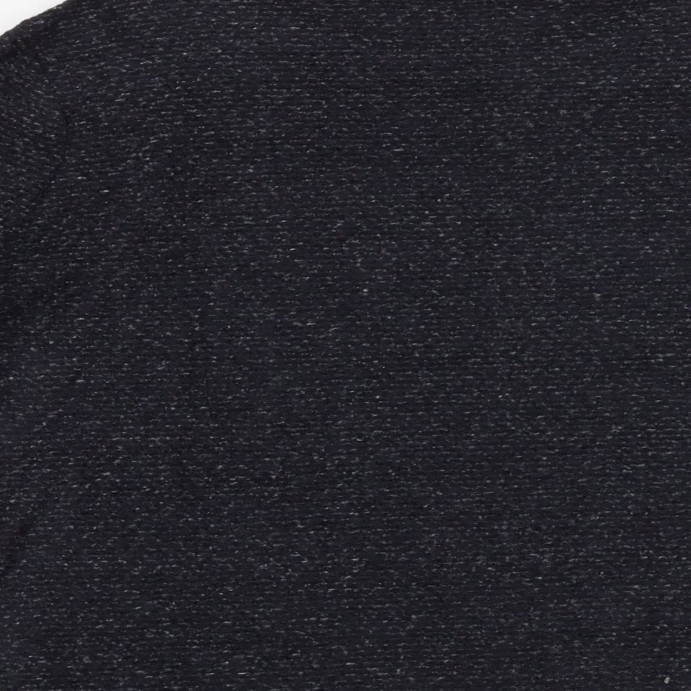 Marks & Spencer Womens Blue Round Neck Polyester Pullover Jumper Size 14