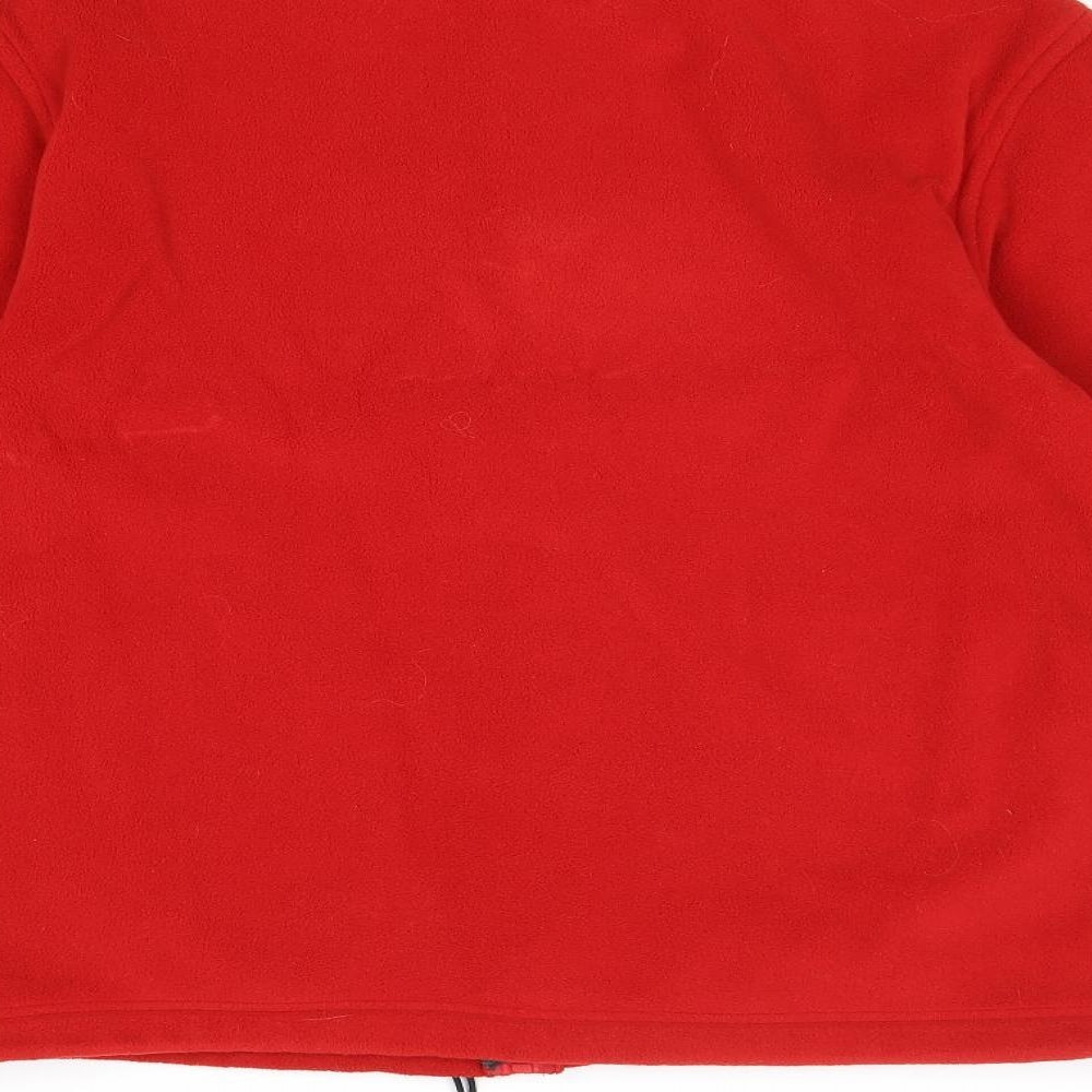 Marks & Spencer Womens Red Jacket Size 8 Zip
