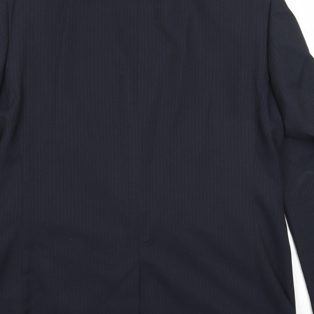 Taylor & Wright Mens Blue Polyester Jacket Suit Jacket Size 42 Regular