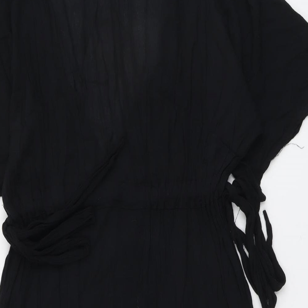 ASOS Womens Black Viscose Cover Up Size 6