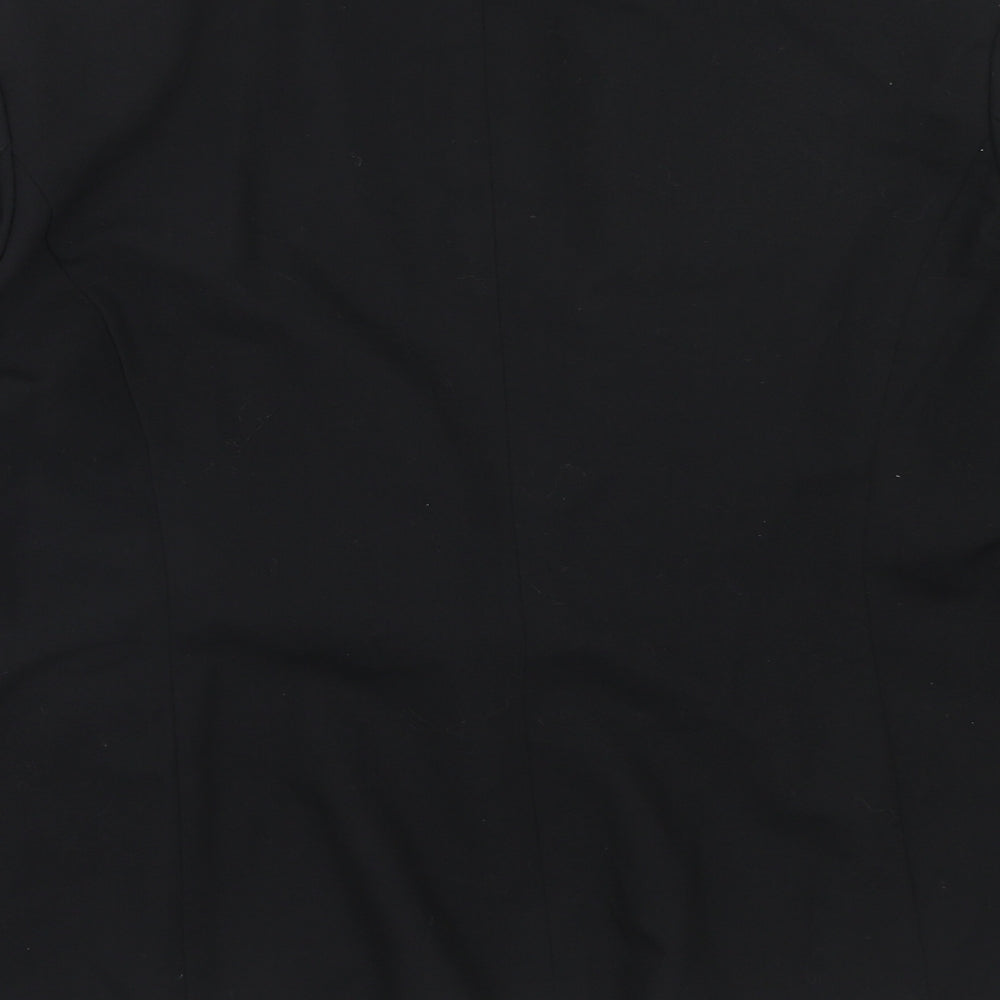 Marks & Spencer Womens Black Polyacrylate Fibre Jacket Suit Jacket Size 16