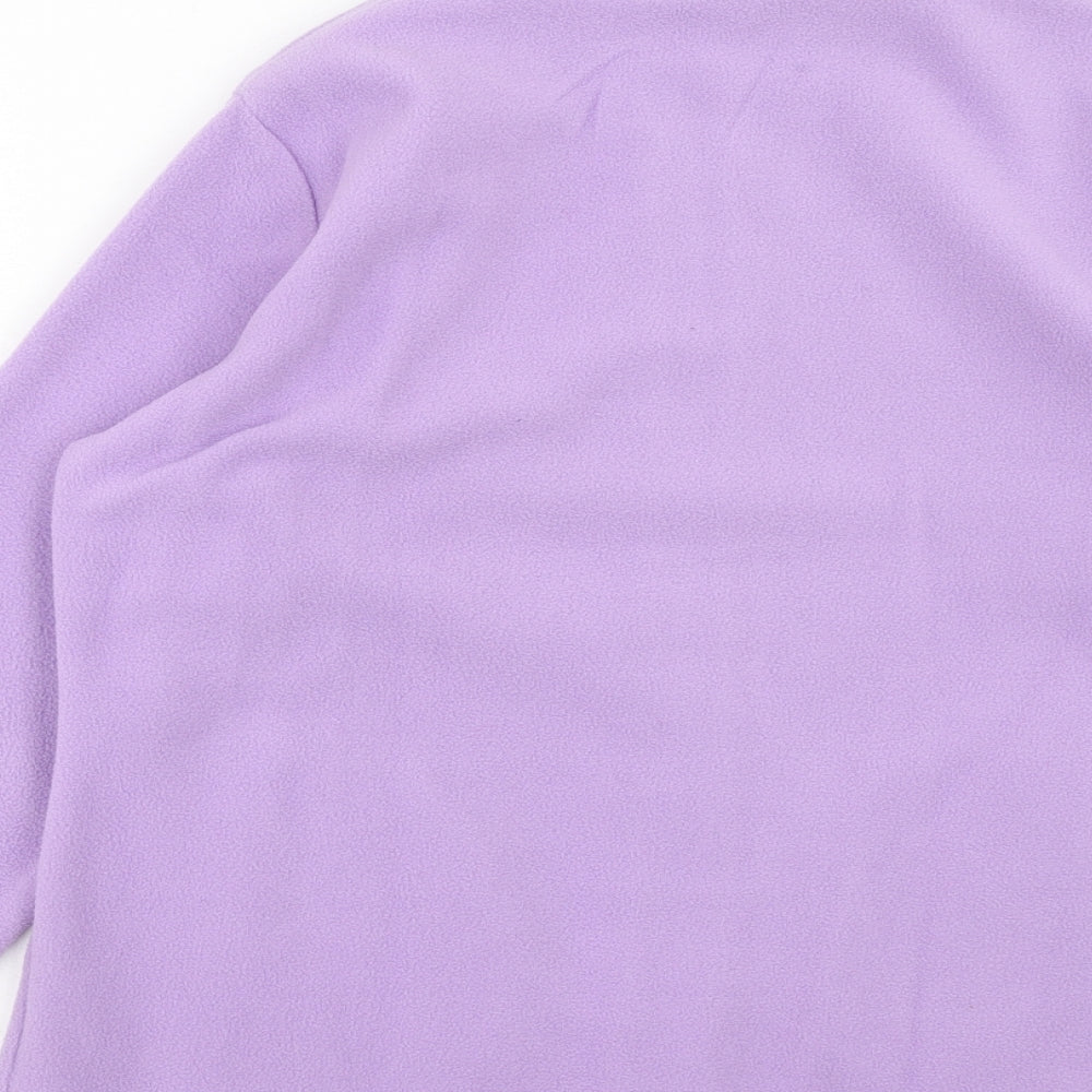 EWM Womens Purple Jacket Size M Zip