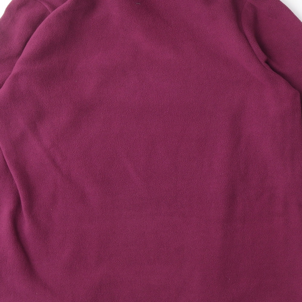 Bonprix Womens Pink Polyester Pullover Sweatshirt Size S Pullover