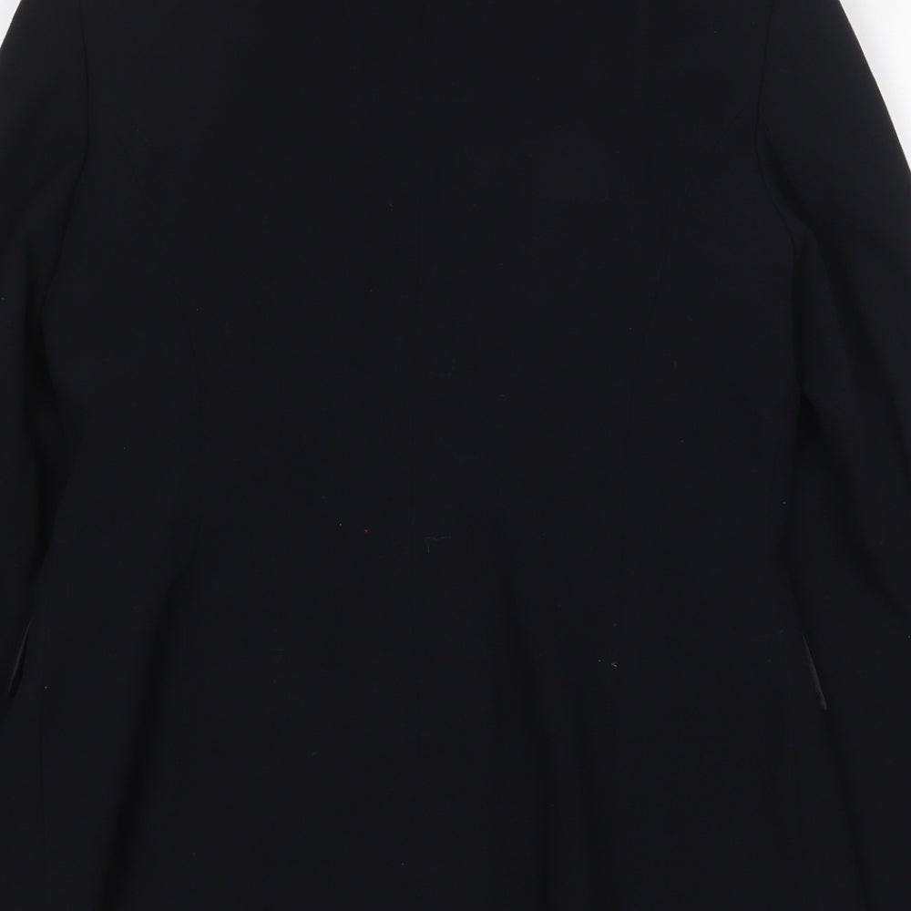 Marks and Spencer Womens Black Polyester Jacket Suit Jacket Size 12