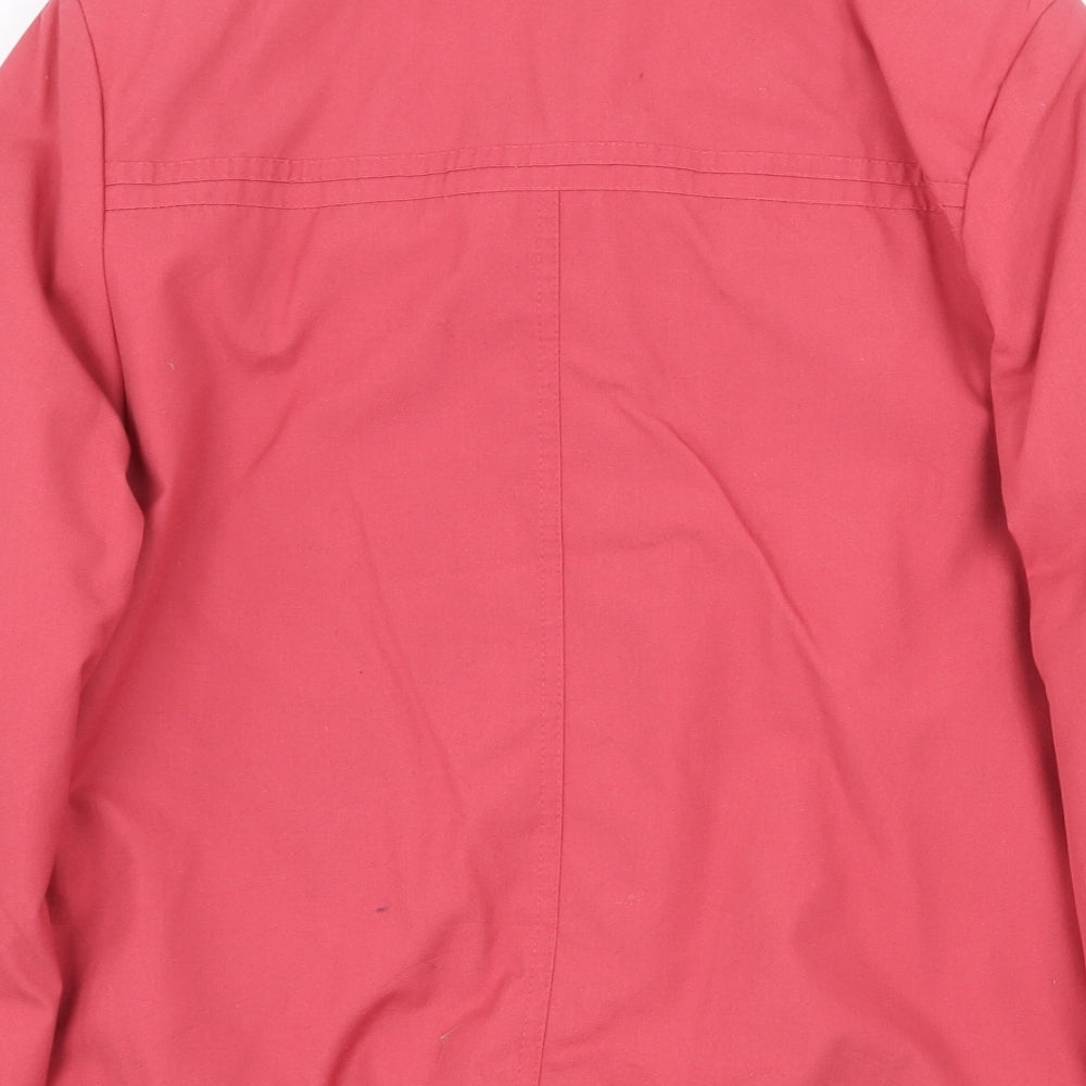 Dannimac Womens Pink Jacket Size 10 Button
