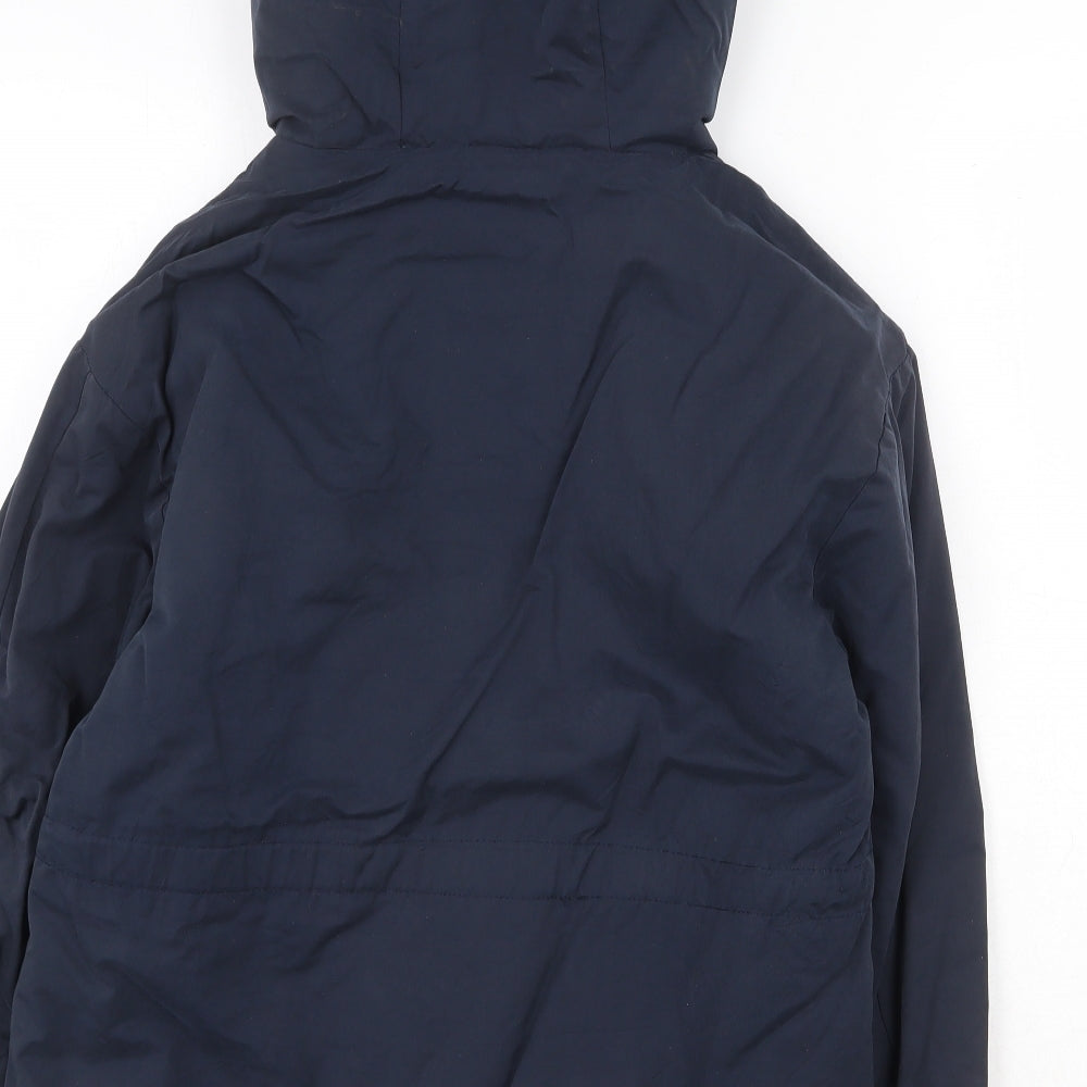 Pull&Bear Mens Blue Jacket Size XS Zip
