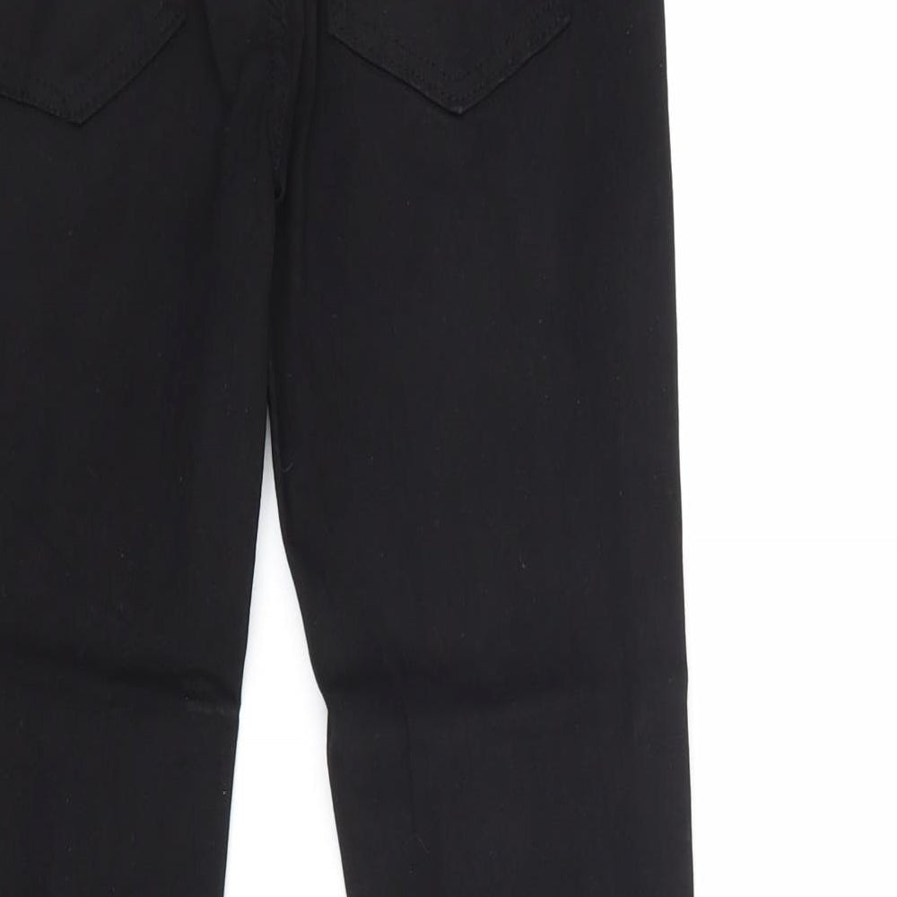 Jeans Womens Black Cotton Skinny Jeans Size S Regular Zip