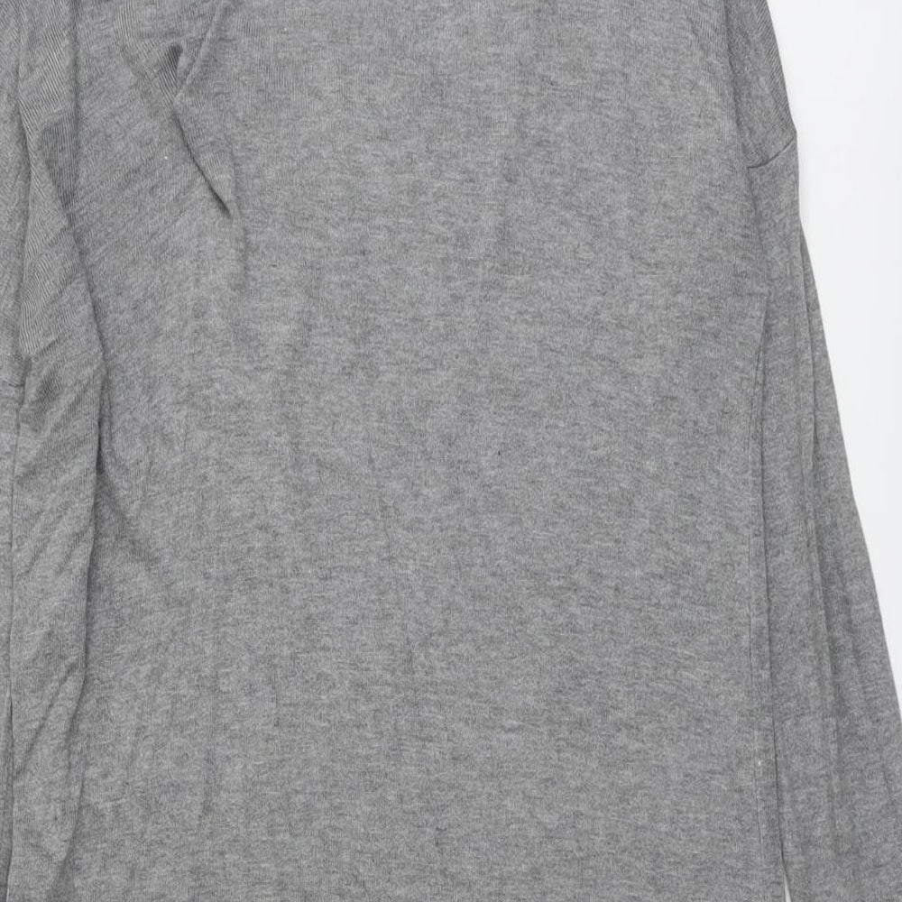 Atmosphere Womens Grey Round Neck Viscose Pullover Jumper Size 12