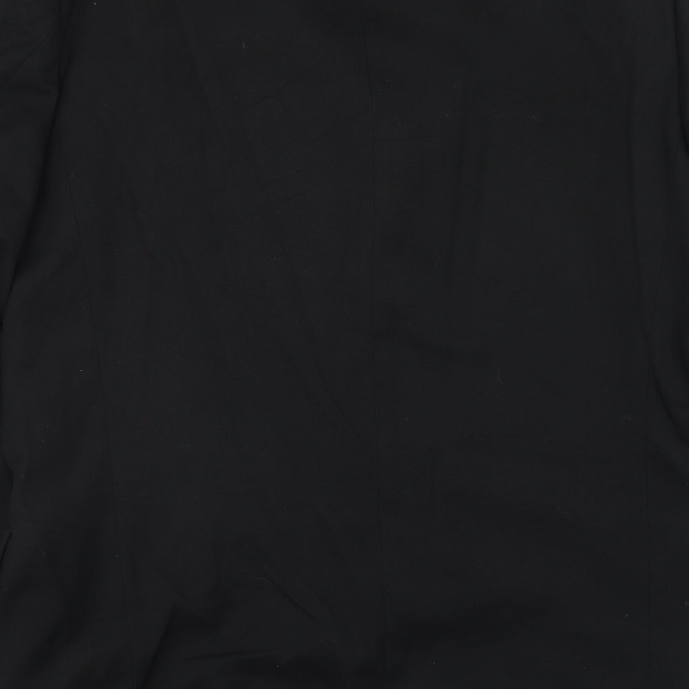 Daniel Grahame Mens Black Polyester Jacket Suit Jacket Size 40 Regular