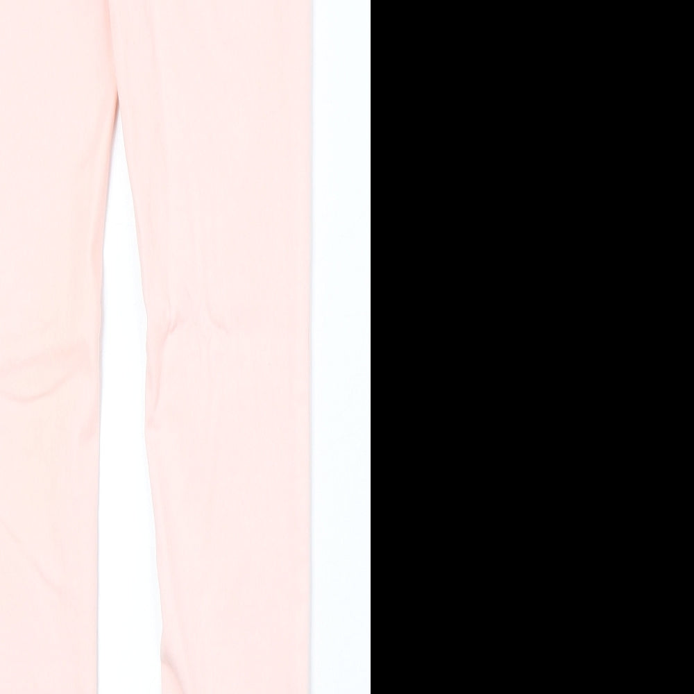 Dorothy Perkins Womens Pink Cotton Skinny Jeans Size 6 Regular Zip