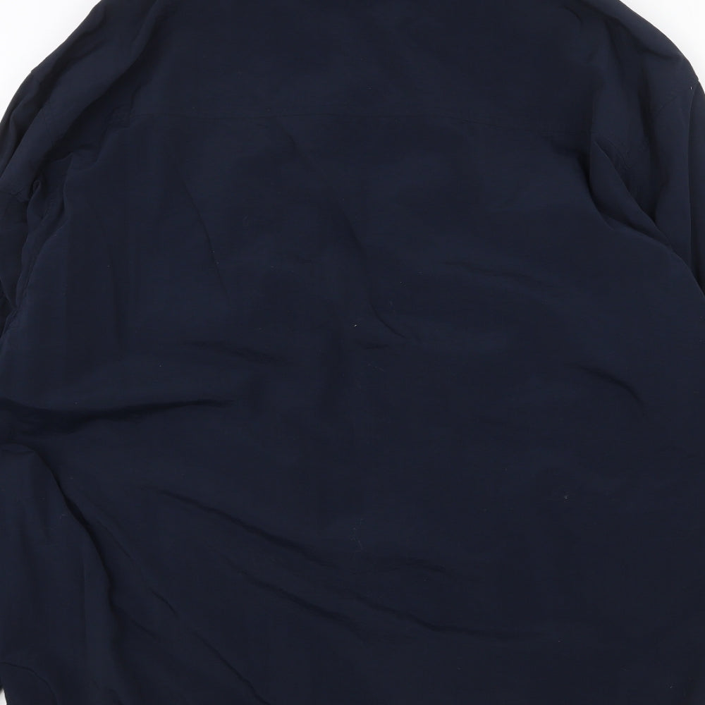 Sport Reed Mens Blue Jacket Size L Zip