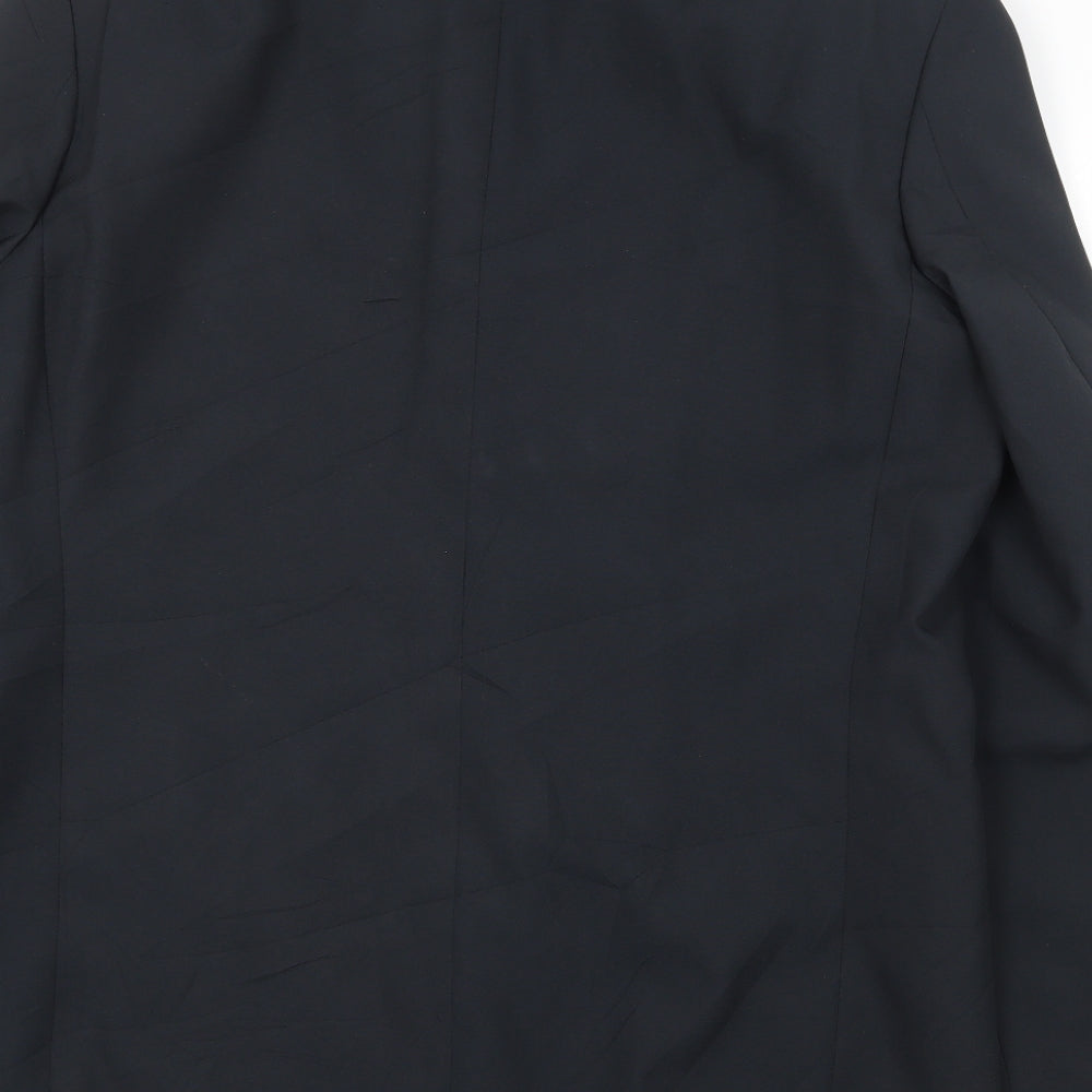 Premier Man Mens Grey Polyester Jacket Suit Jacket Size 40 Regular