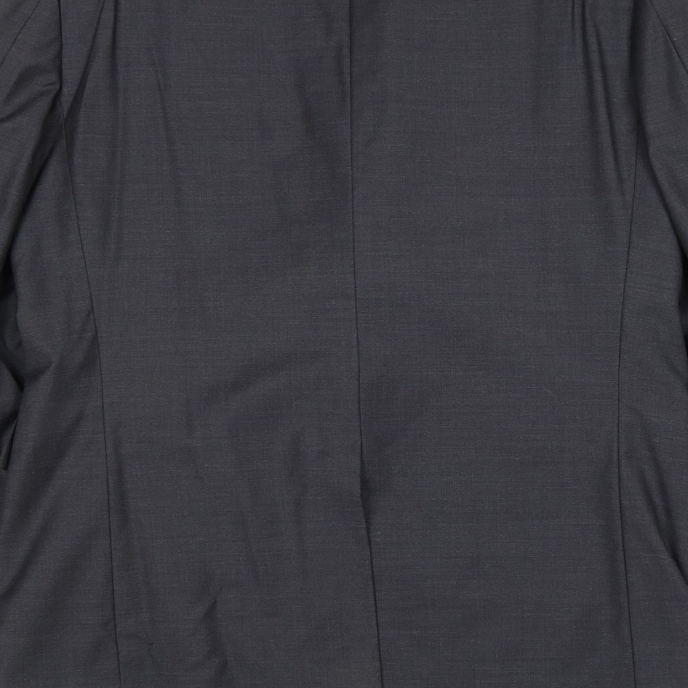 Butler & Webb Mens Grey Wool Jacket Suit Jacket Size 42 Regular