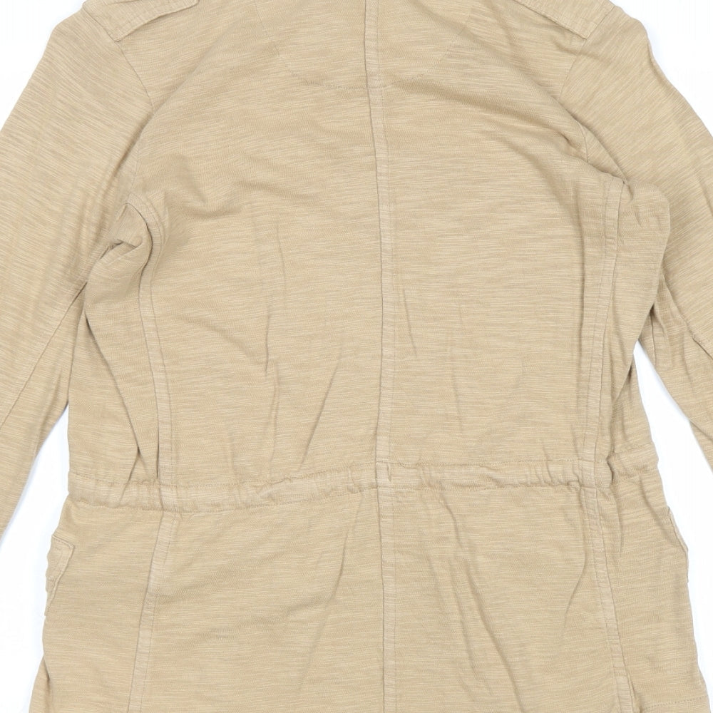 NEXT Womens Brown Jacket Size 10 Zip
