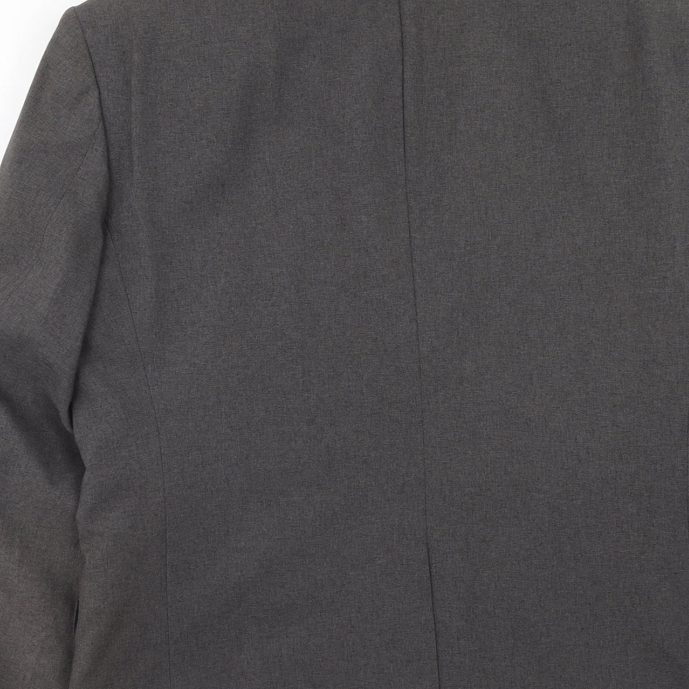 Taylor & Wright Mens Grey Polyester Jacket Suit Jacket Size 40 Regular