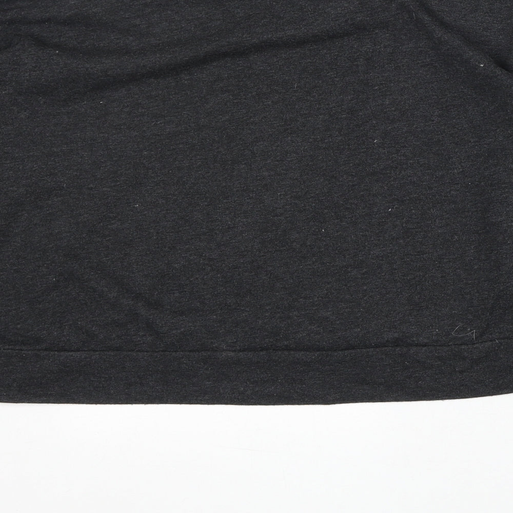Divided by H&M Womens Grey Cotton Pullover Sweatshirt Size M Pullover