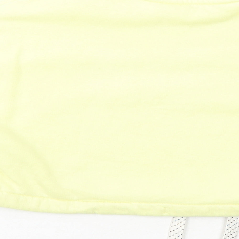 Marks & Spencer Girls Yellow Cotton Pullover Sweatshirt Size 6-7 Years Pullover