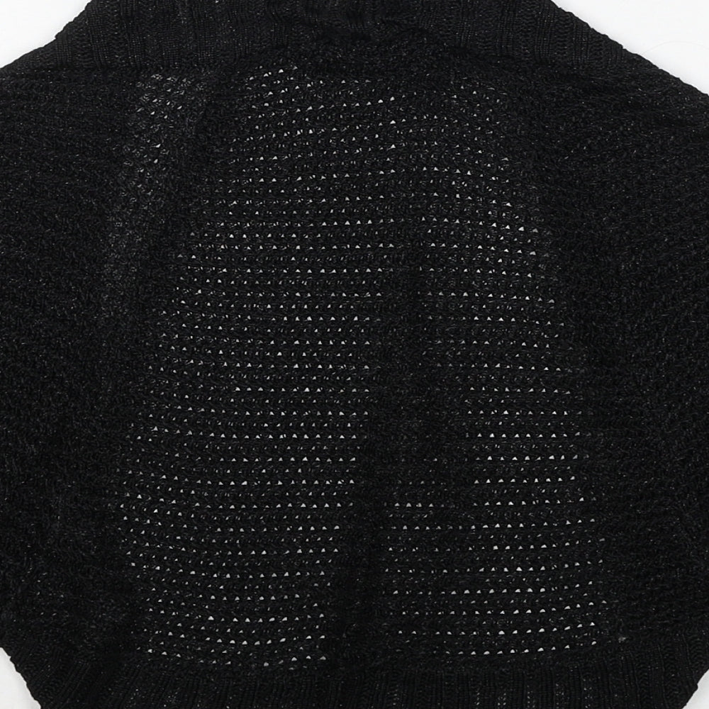 NEXT Womens Blue V-Neck Acrylic Cardigan Jumper Size S Pullover