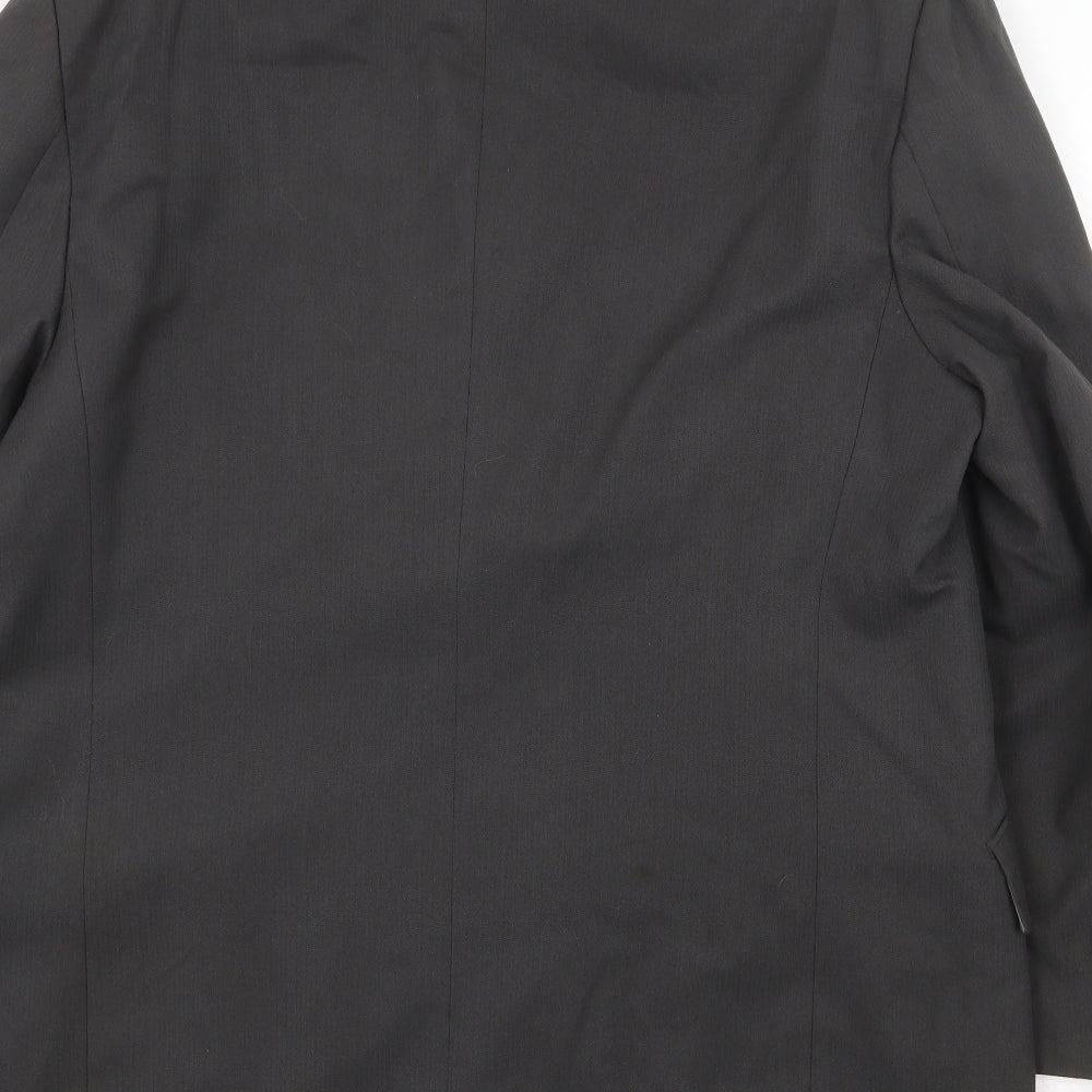 Wilson Mens Grey Polyester Jacket Suit Jacket Size 44 Regular