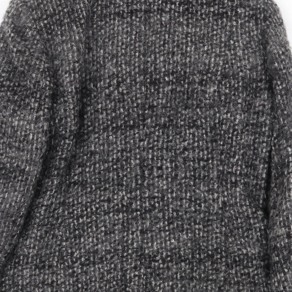 Per Una Womens Grey Jacket Size 12 Button